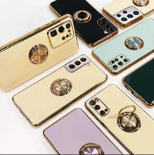 Load image into Gallery viewer, Luxury Samsung Galaxy Case | Electroplated Ring Holder
