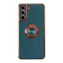 Load image into Gallery viewer, Luxury Samsung Galaxy Case | Electroplated Ring Holder
