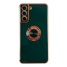 Load image into Gallery viewer, Luxury Samsung Galaxy Case | Electroplated Ring Holder
