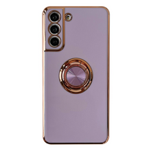 Load image into Gallery viewer, Luxury Samsung Galaxy Case | Electroplated Ring Holder
