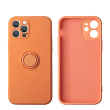 Load image into Gallery viewer, iPhone Silicone Ring Holder Case | Durable Stylish Protection
